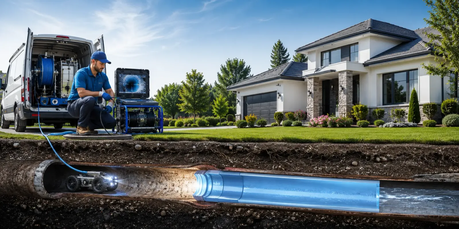 Pipe Relining information for Hewitt, WI